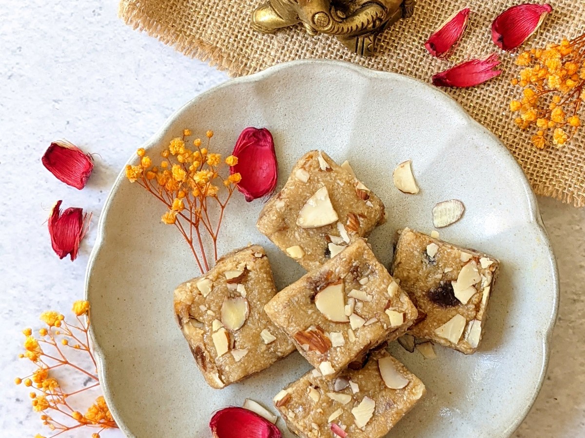 Oat FLour Coconut&nbsp;Burfi